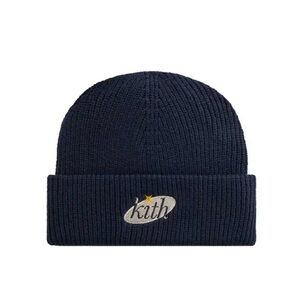 Kith Dark Blue Knit Beanie